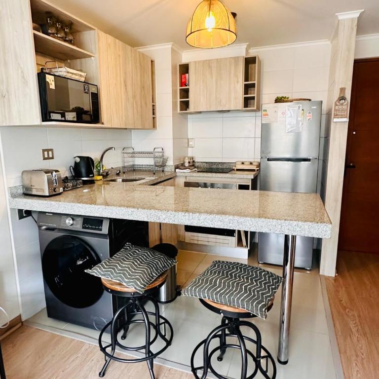 Modern depto Lake Villarrica - Apartamento de 1 dormitorio - 9
