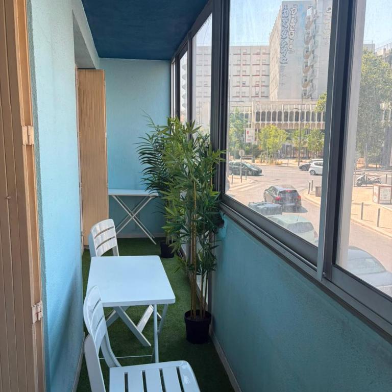 T4 meublé - Location au mois - Proche de l'hôpital de la Timone - Apartment mit 3 Schlafzimmern - 26