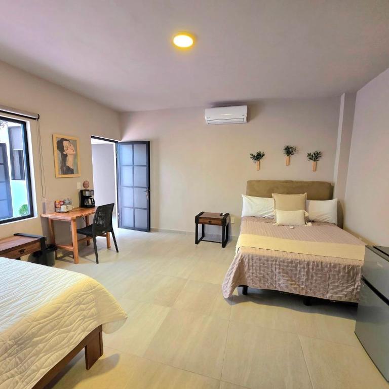 MINERVA LOFTS and SUITES - Habitación Doble con patio - 4