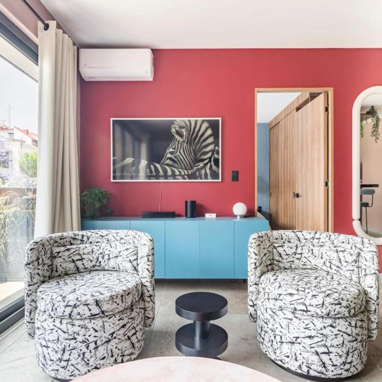 Modern & comfy · Roma-Condesa · Cama King · A/C · - Apartment mit 1 Schlafzimmer - 2