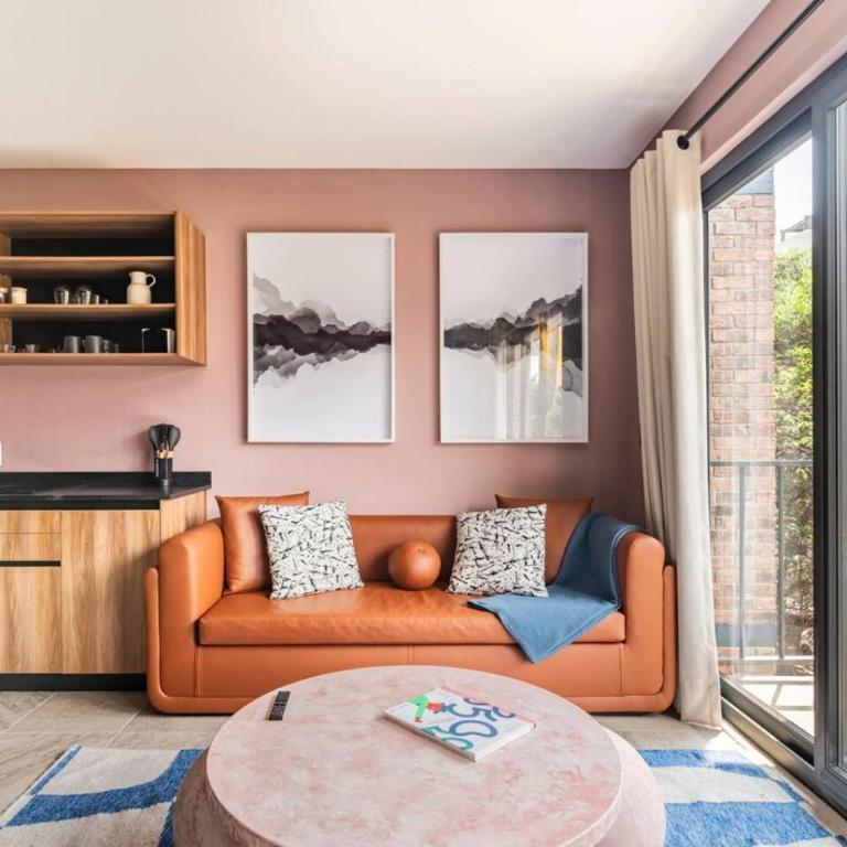 Modern & comfy · Roma-Condesa · Cama King · A/C · - Apartment mit 1 Schlafzimmer - 6