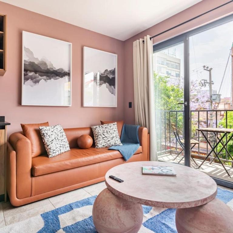 Modern & comfy · Roma-Condesa · Cama King · A/C · - Apartment mit 1 Schlafzimmer - 1