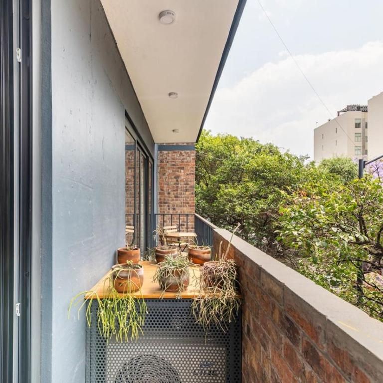 Modern & comfy · Roma-Condesa · Cama King · A/C · - Apartment mit 1 Schlafzimmer - 15