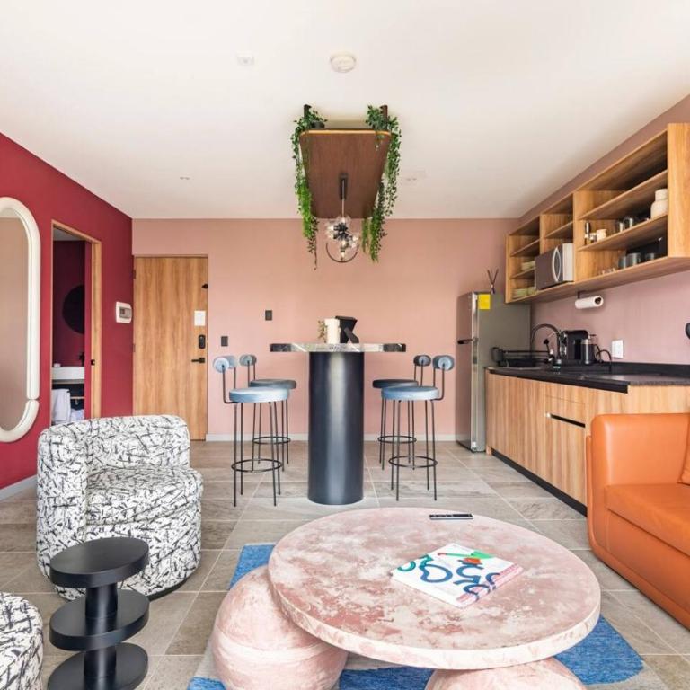 Modern & comfy · Roma-Condesa · Cama King · A/C · - Apartment mit 1 Schlafzimmer - 22