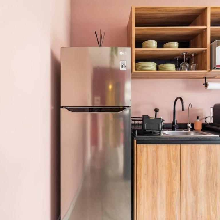 Modern & comfy · Roma-Condesa · Cama King · A/C · - Apartment mit 1 Schlafzimmer - 25