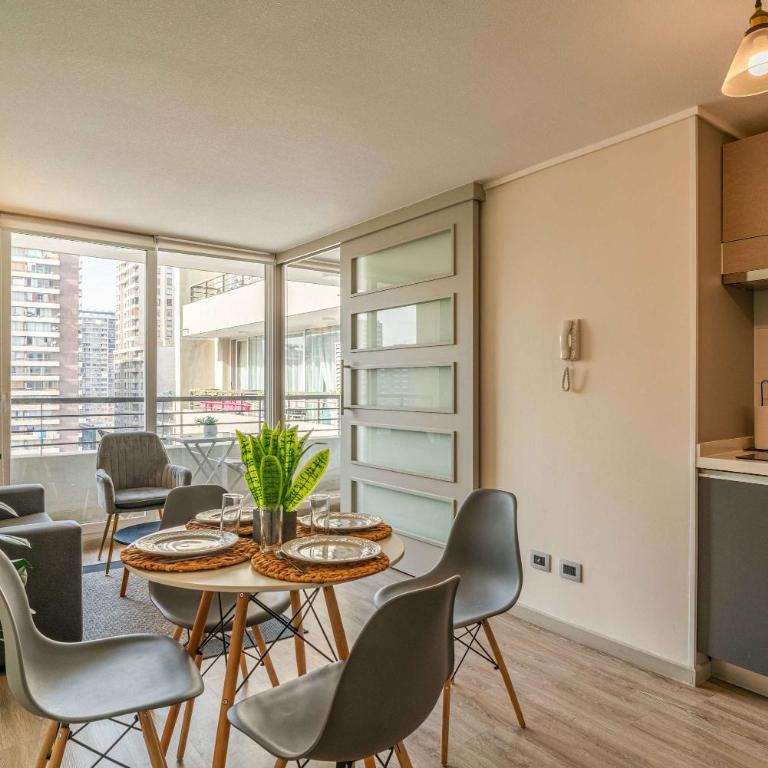HOM I Cerca Barrio Italia Aire Acondicionado Wifi Gym Metro B0611 - Apartamento - 15