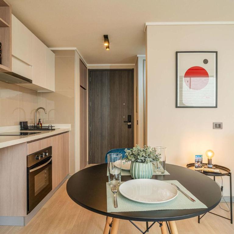 HOM I WifiAireAcond Centrico SmartTv PiscinaCowork - Apartamento - 24