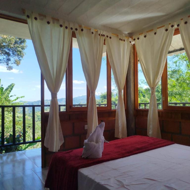 Cabañas orquídea - Quadruple Room with Private Bathroom - 8