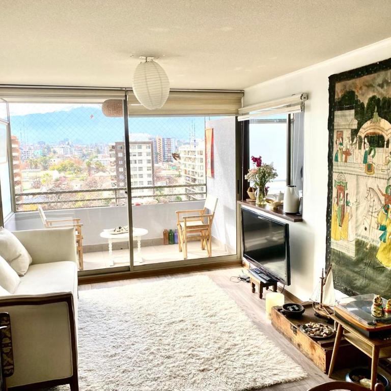 Departamento luminoso a pasos del Barrio Italia con vista a la cordillera - Apartamento de 2 dormitorios - 2