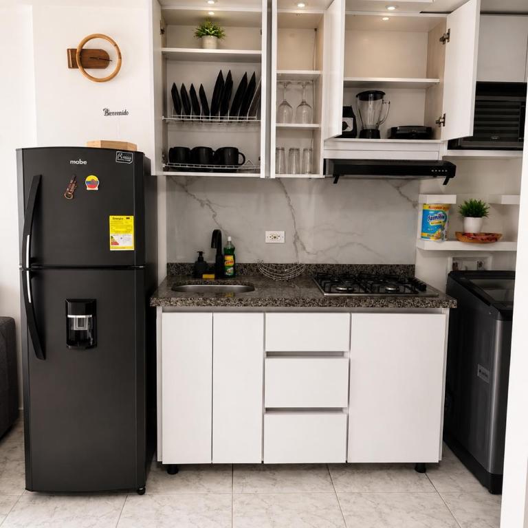 Moderno estudio en Armenia con wifi, la mejor ubicación - One-Bedroom Apartment - 3