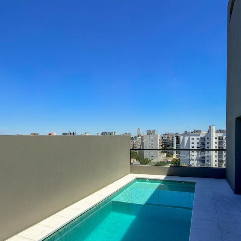 Departamento moderno en Palermo con piscina y gimnasio - Apartamento de 1 dormitorio - 50