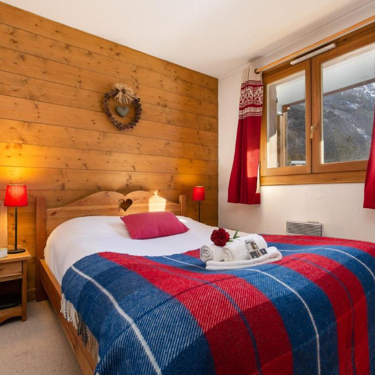 Apt Capucins22 Mont Blanc View 1BR w/ Balcony Garage - Happy Rentals - Apartment mit Balkon - 5