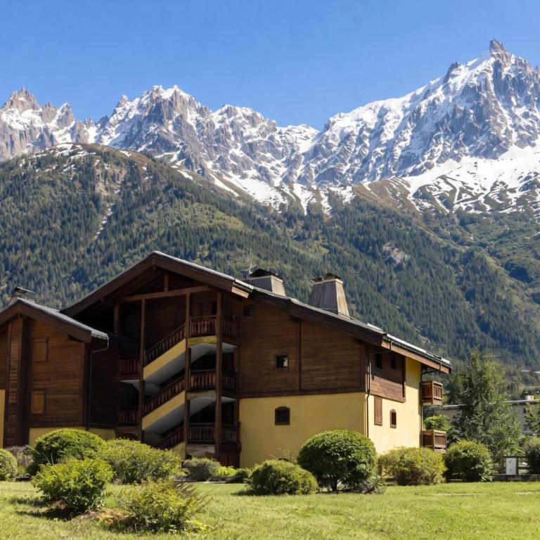Apt Capucins22 Mont Blanc View 1BR w/ Balcony Garage - Happy Rentals - Apartment mit Balkon - 14