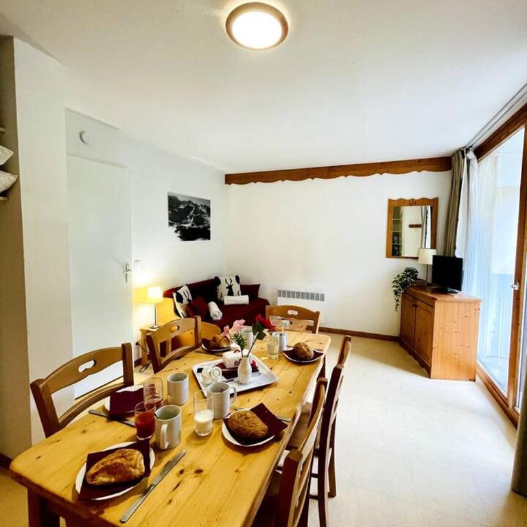 Apprt 6 pers - Ambrocéla - Front de Neige, Termignon - Appartement 2 Chambres avec Vue sur la Montagne - 18