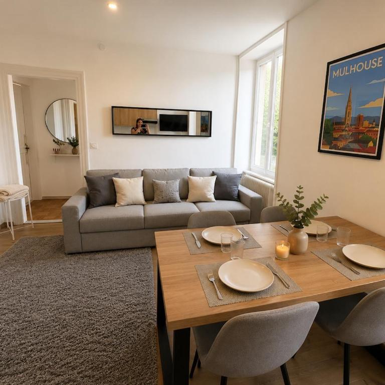 L'Escale d'Alsace, modern 2-bedroom apartment with parking and train station - Apartamento de 2 dormitorios - 1