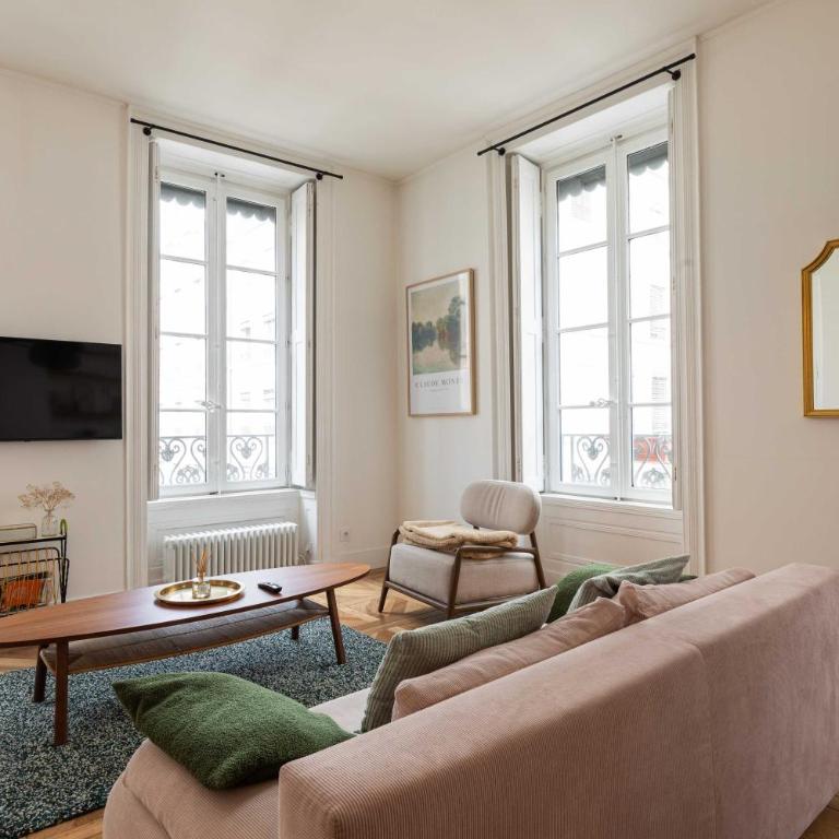 Luminous Apartment 2BR 4P - Bellecour Place Ampère - Appartement 2 Chambres - 11