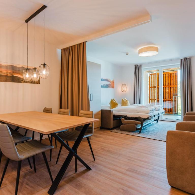 Ferienwohnung Frühstück Terrasse mit 2 Schlafzimmer - Apartment mit 2 Schlafzimmern und Balkon - 2