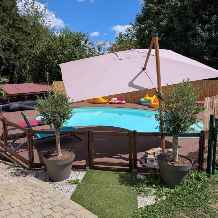 Cozy space with private jacuzzi & pool, Annecy - Appartement 1 Chambre - 6