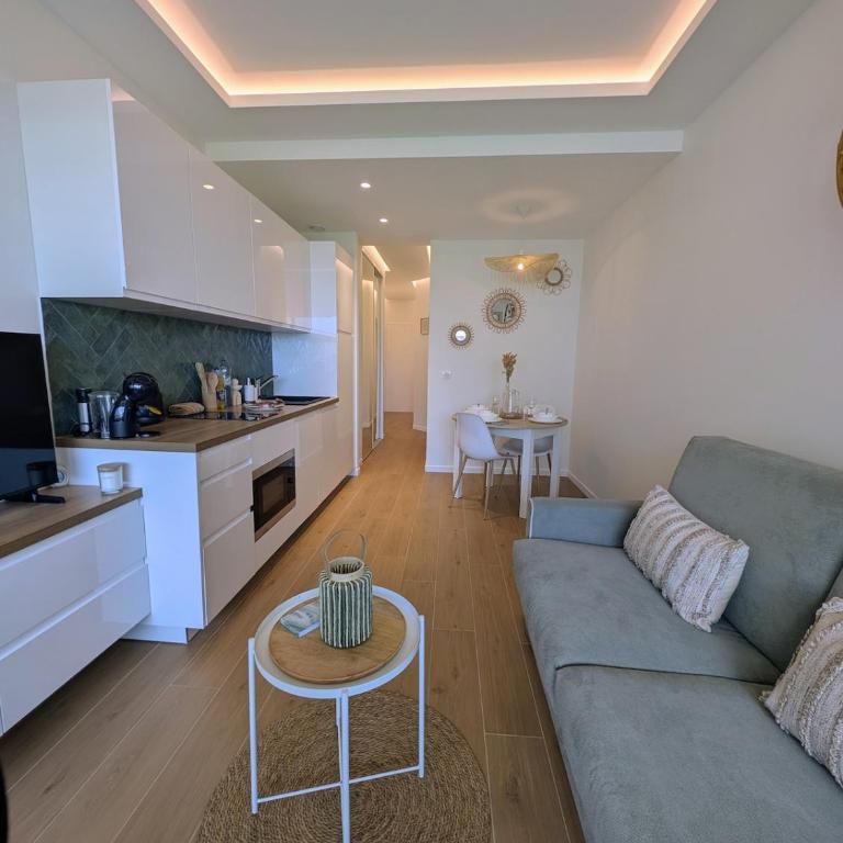 Magnifique appartement 2 pièces avec vue mer, plage à pied et parking - Appartement 1 Chambre - 1