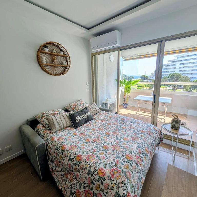 Magnifique appartement 2 pièces avec vue mer, plage à pied et parking - Appartement 1 Chambre - 3