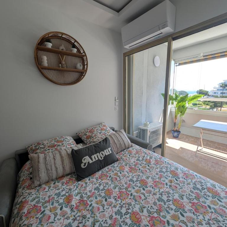 Magnifique appartement 2 pièces avec vue mer, plage à pied et parking - Appartement 1 Chambre - 25