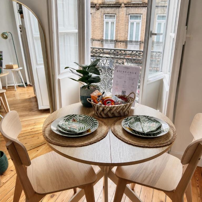 Élégant appartement avec Balcon - Hypercentre Toulouse - Apartment mit 1 Schlafzimmer und Balkon - 14
