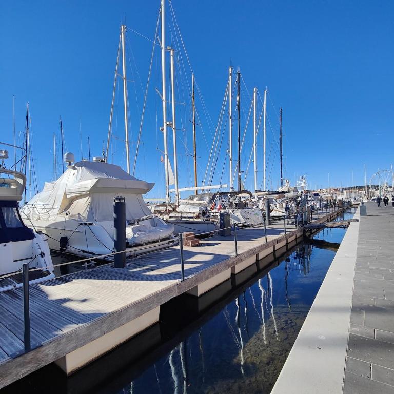 Cap d Agde 4pers 1BB RDC Calme Clim Terrasse BBQ - Appartement - Rez-de-Chaussée - 9