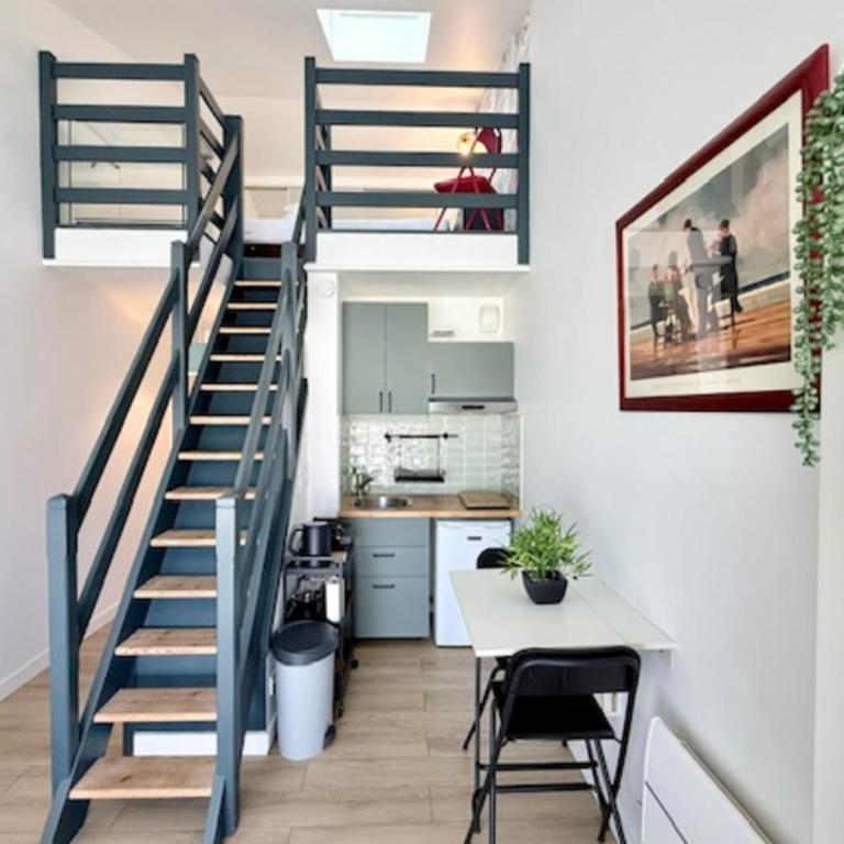 34 m Studio with Private Parking in Rochelle - Appartamento - 2