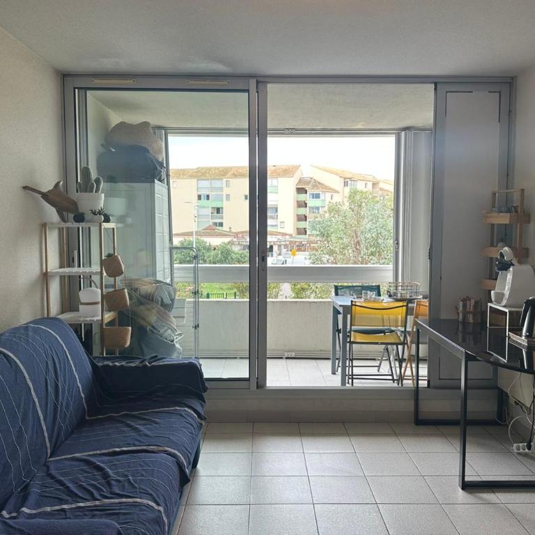 Studio 4 pers avec 2 piscines à 5 min de la plage - Les Floralies 2 - Estudio - 9