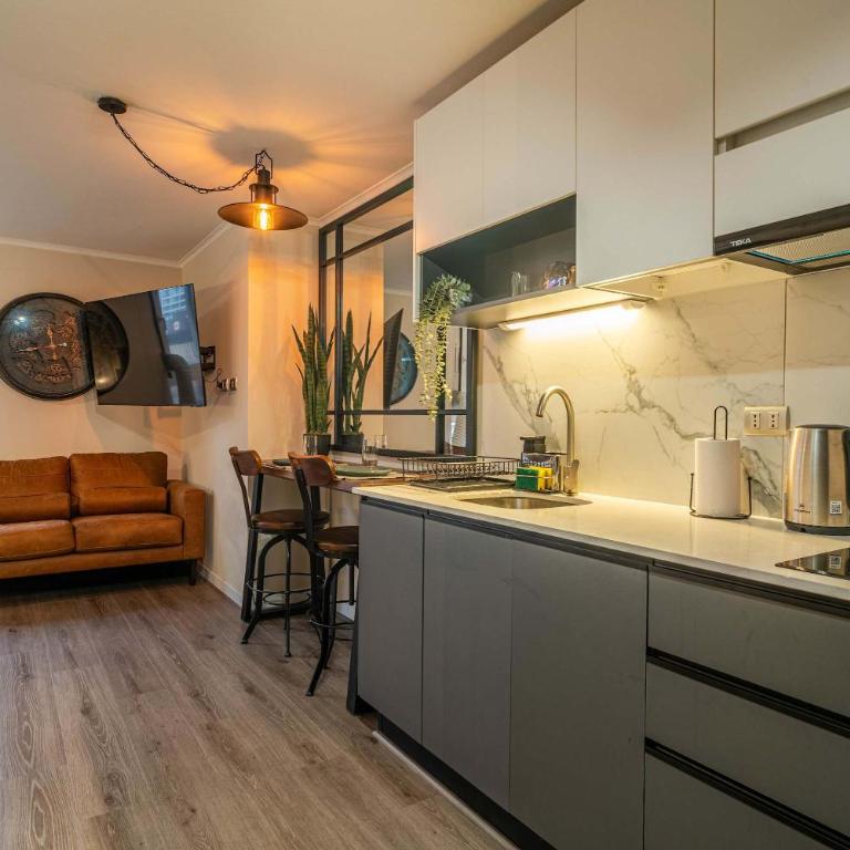 HOM I En Nunoa I Barrio Italia I coworking - Apartment - 9