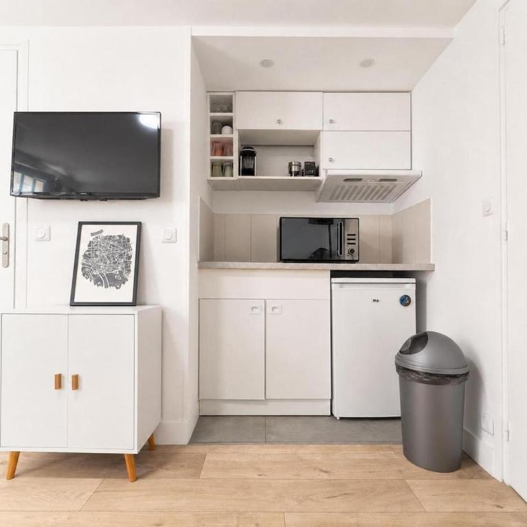 Pied-à-terre cosy entre Italie et BNF - 2 pers - Appartement 1 Chambre - 22