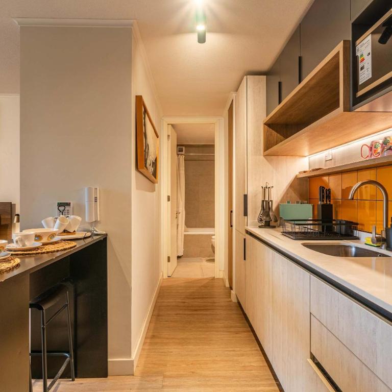 HOM I Depto Studio nuevo en MetroIrarrazabal Nunoa GB314 - Apartamento - 16