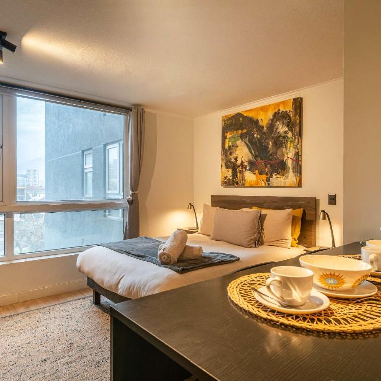 HOM I Depto Studio nuevo en MetroIrarrazabal Nunoa GB314 - Apartamento - 17