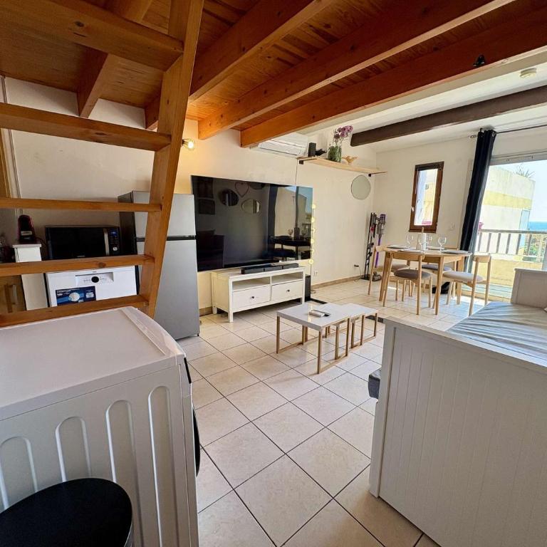 Appt 2 pièces rénové vue mer - climatisé - 4 personnes Cap d'Agde CT335-031 - Appartement 1 Chambre avec Balcon et Vue sur Mer - 10
