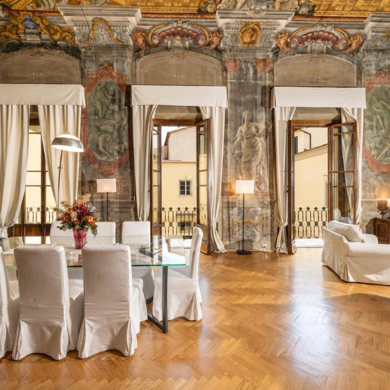 Frescoed Renaissance Palazzo with 4 Ensuites near Duomo - Appartement 4 Chambres de Luxe - 14