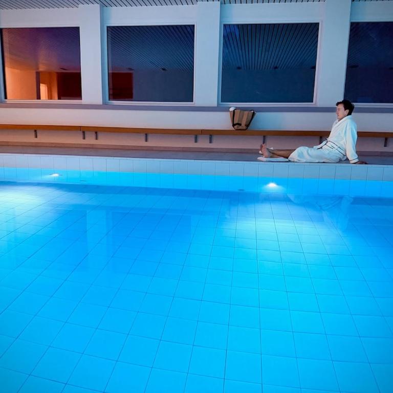 Cozy Retreat near St Moritz with Pool Sauna Fireplace - Apartment mit 1 Schlafzimmer - 40