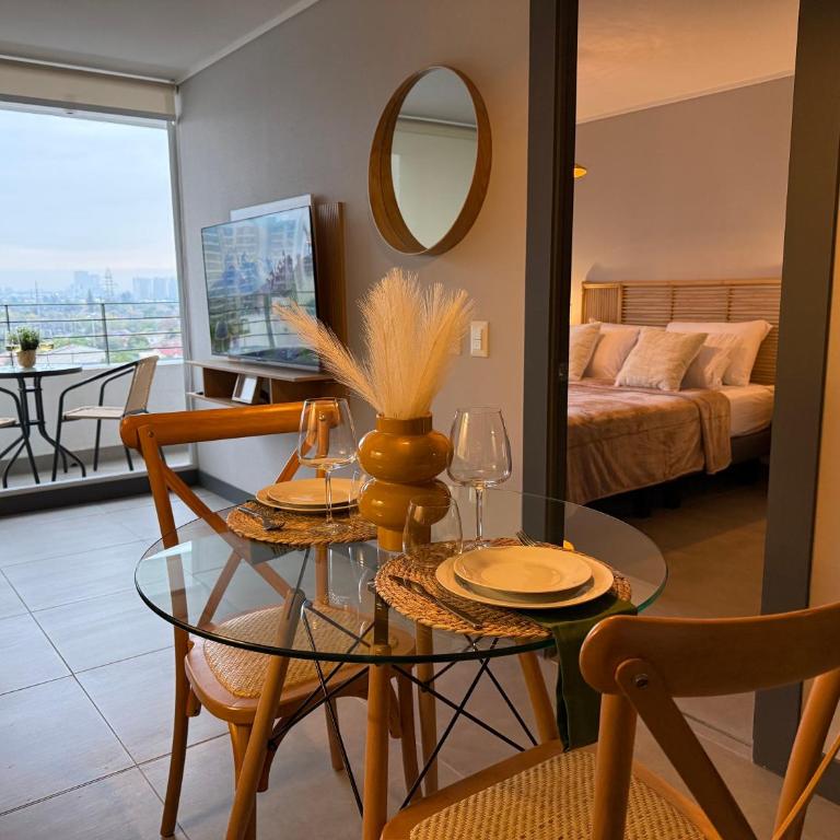 Ñuñoa, Estadio Nacional dpto estacionamiento gym - One-Bedroom Apartment - 10