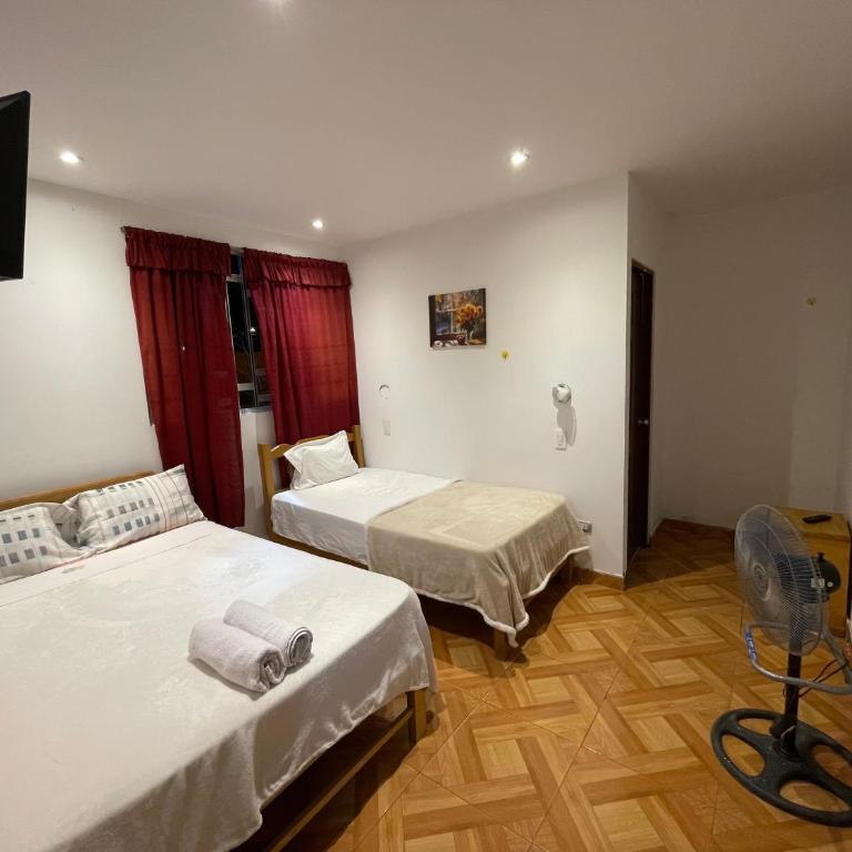 Hospedaje sur paracas - Habitación Doble con baño privado - 1