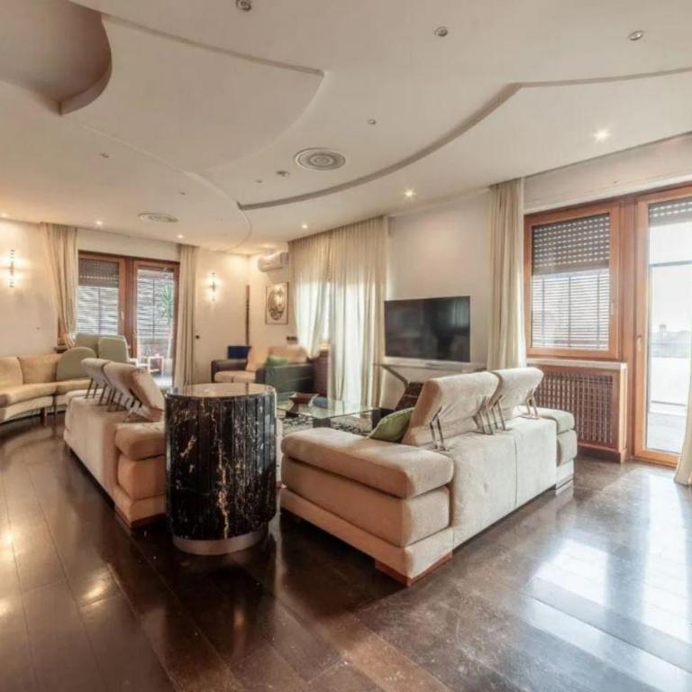 Appartamento con terrazza e sauna a Monteverde, Roma, Italia - Three-Bedroom Premium Apartment with Balcony - 11