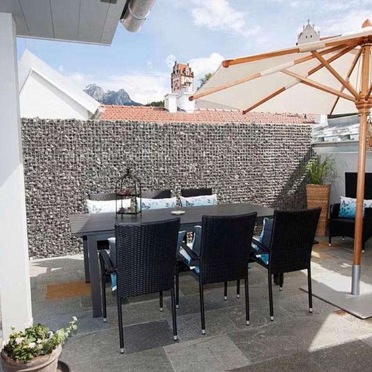 Ferienwohnung "Über den Dächern von Füssen" - Penthouse-Apartment - 12