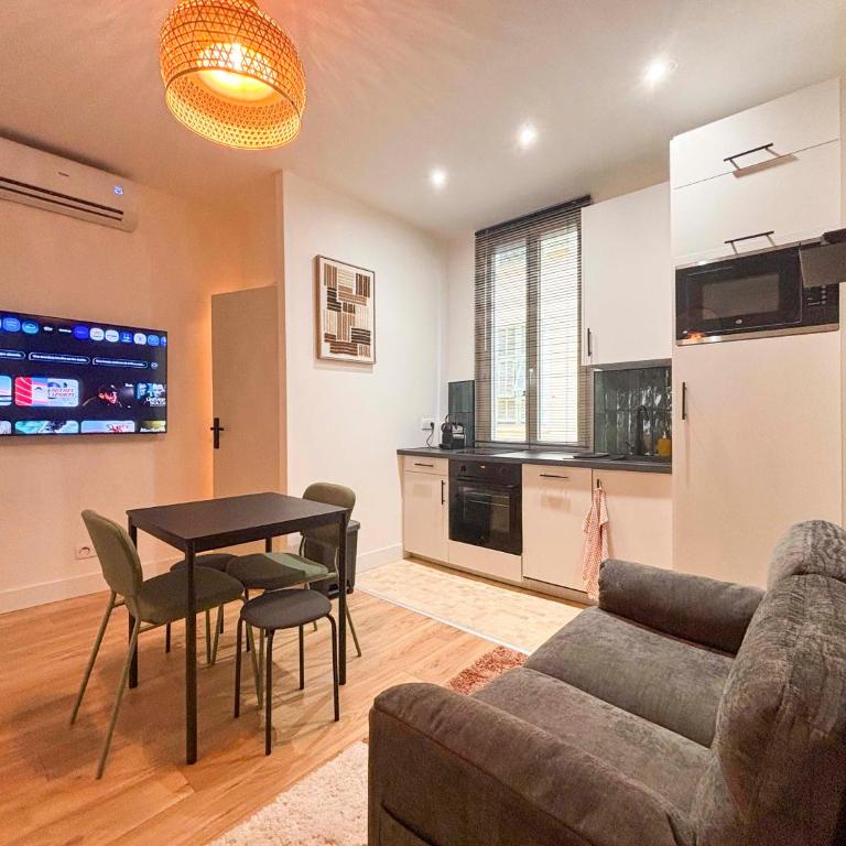 Port de Nice - Wifi, AC, 4 pers - Apartment mit 2 Schlafzimmern - 15