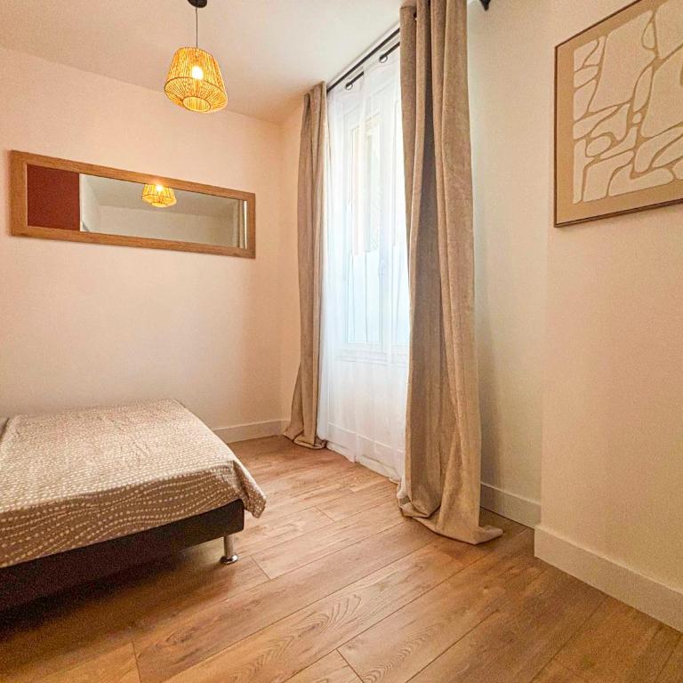 Port de Nice - Wifi, AC, 4 pers - Apartment mit 2 Schlafzimmern - 9