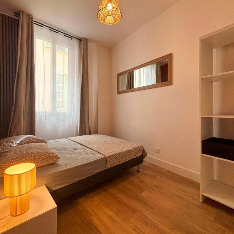 Port de Nice - Wifi, AC, 4 pers - Apartment mit 2 Schlafzimmern - 12