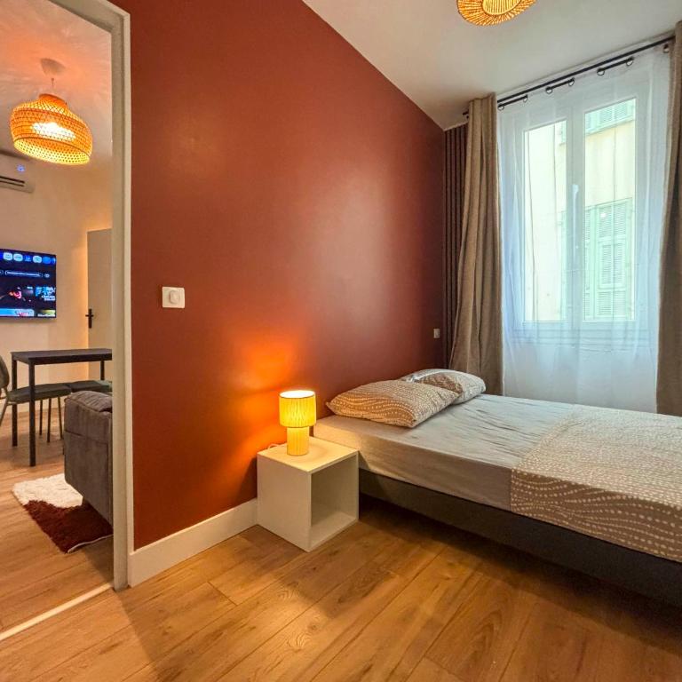 Port de Nice - Wifi, AC, 4 pers - Apartment mit 2 Schlafzimmern - 13