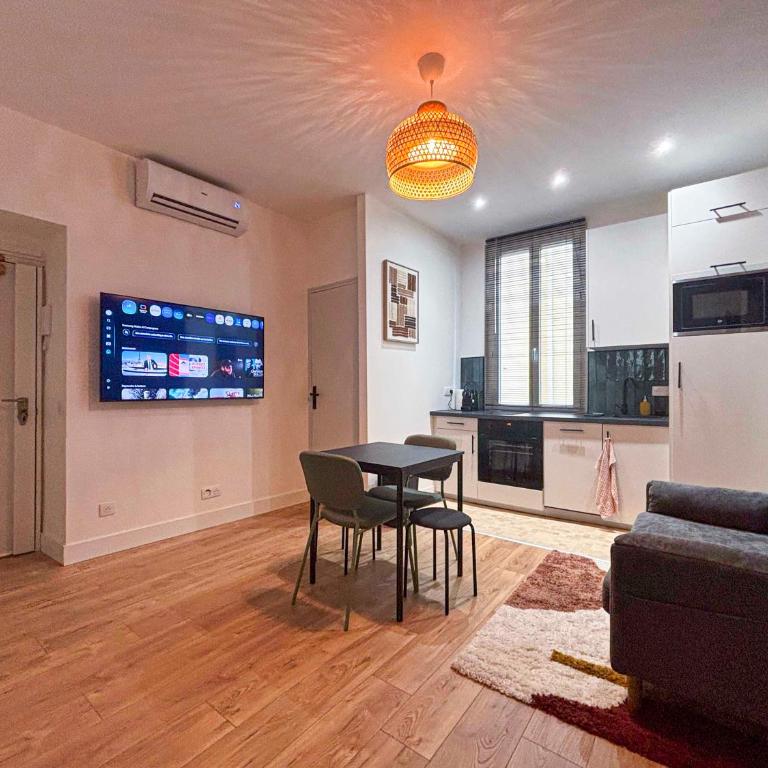 Port de Nice - Wifi, AC, 4 pers - Apartment mit 2 Schlafzimmern - 1