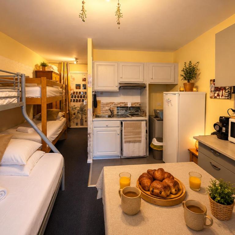 Joli studio - Balcon - proche station Auron - Appartement 1 Chambre - 7