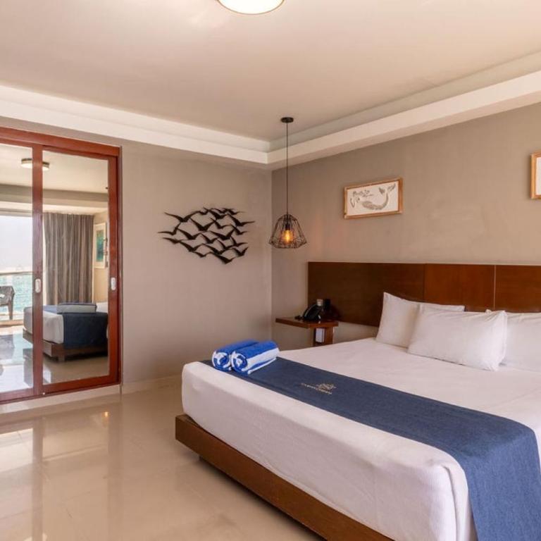 Ocean Dream Cancun by GuruHotel - Deluxe Double Room with Bath - 2