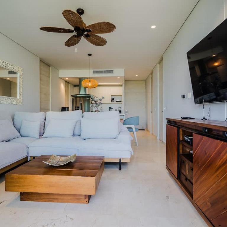 2-BR Sea & Pool View Apartment in Baru - Cartagena - Apartment with Sea View - 11