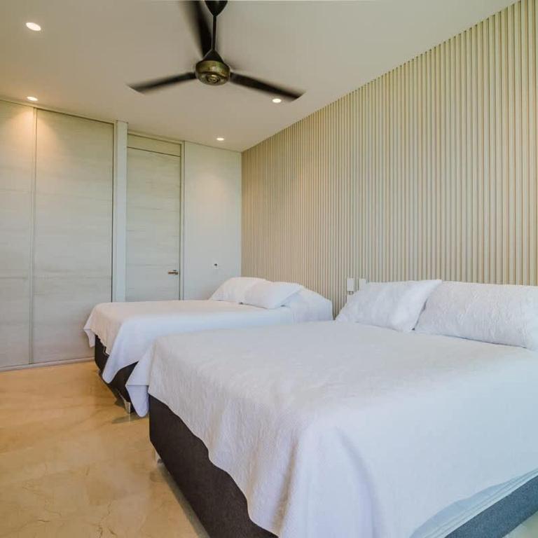 2-BR Sea & Pool View Apartment in Baru - Cartagena - Apartment with Sea View - 13