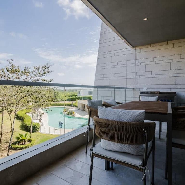 2-BR Sea & Pool View Apartment in Baru - Cartagena - Apartment with Sea View - 23